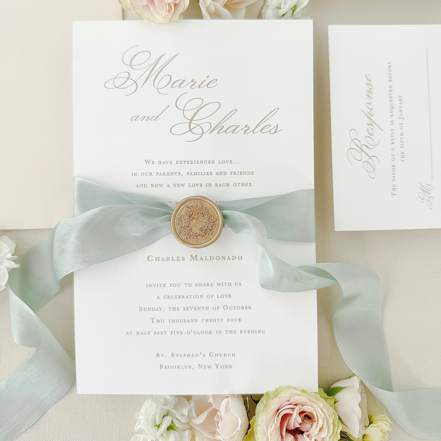 Rosalia Wedding Invitation
