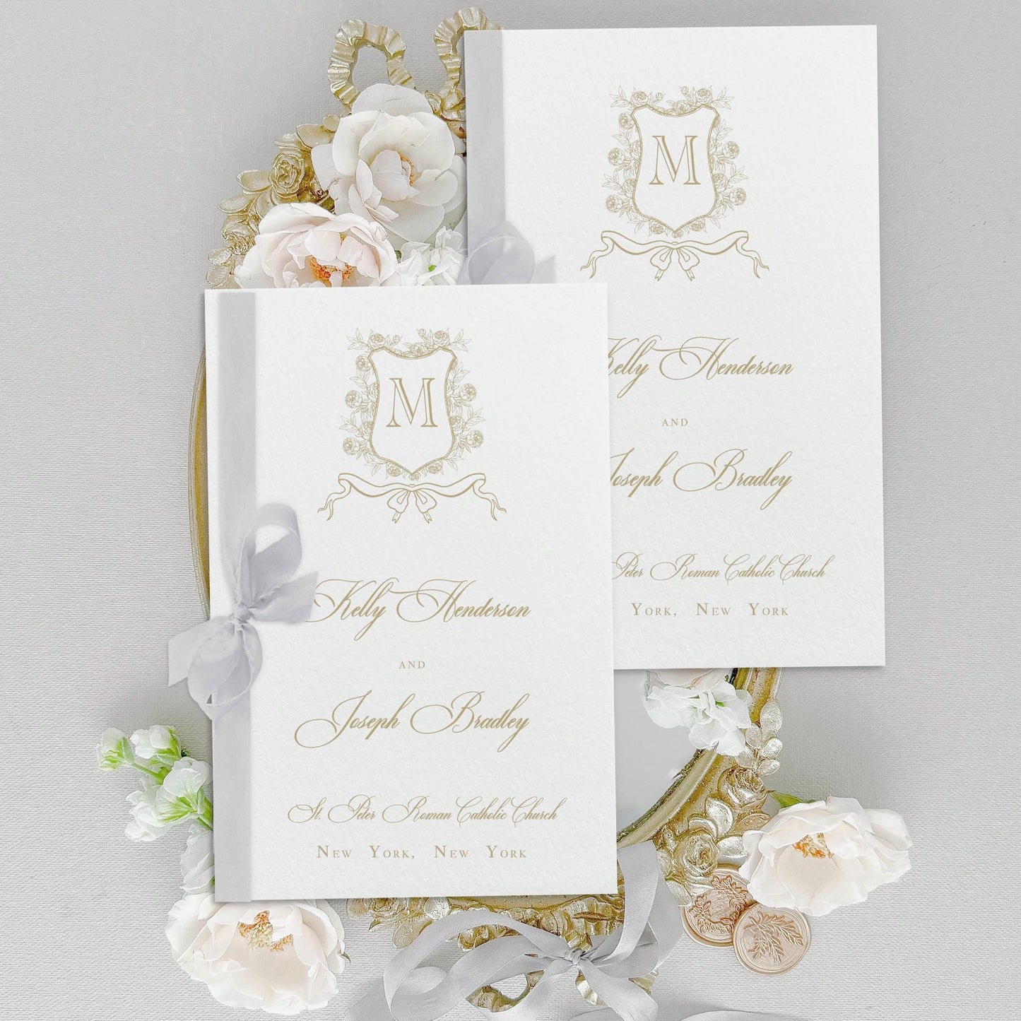 Classic Wedding Programs- Sofia