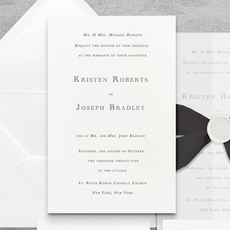 Bianca Wedding Invitation