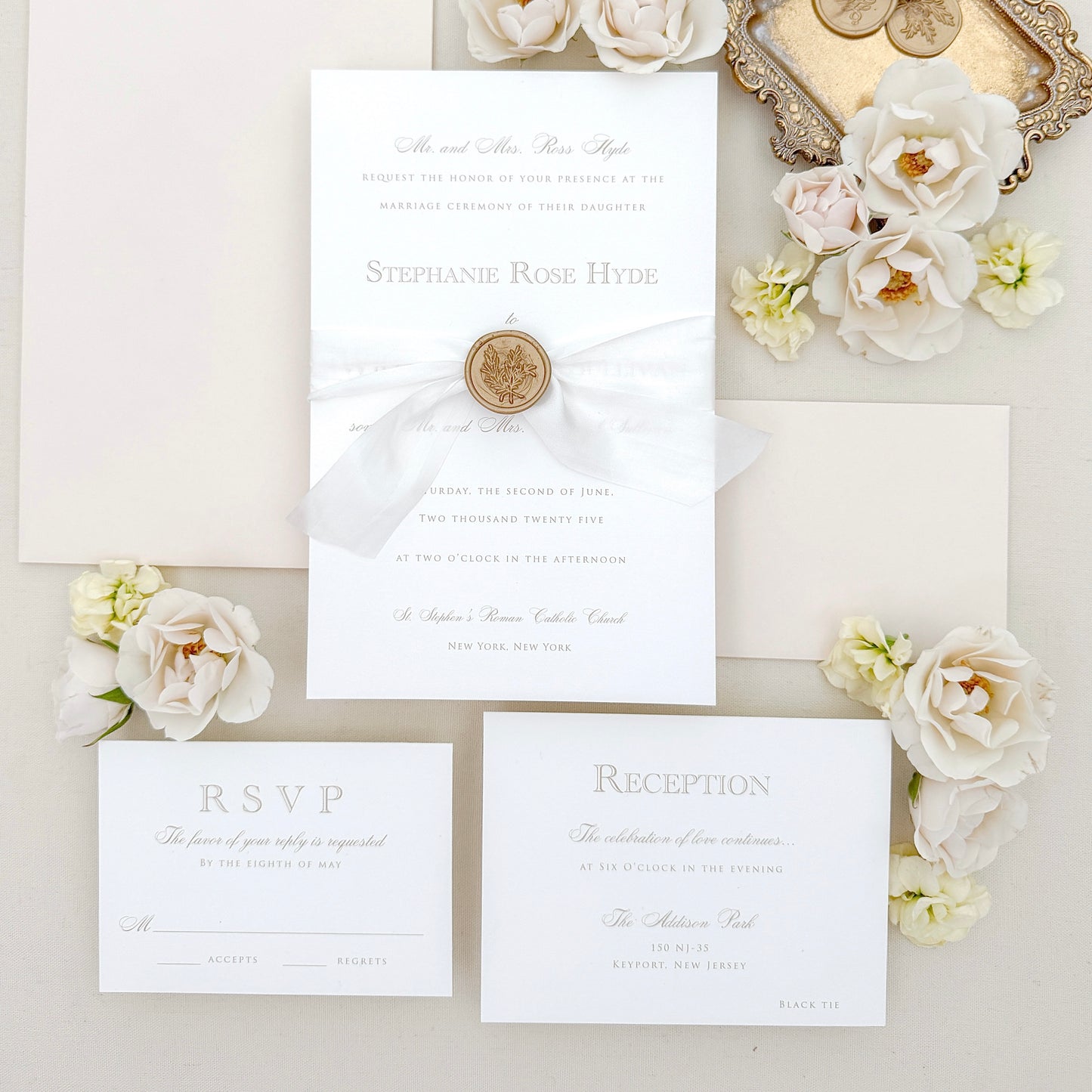 Savannah Wedding Invitation