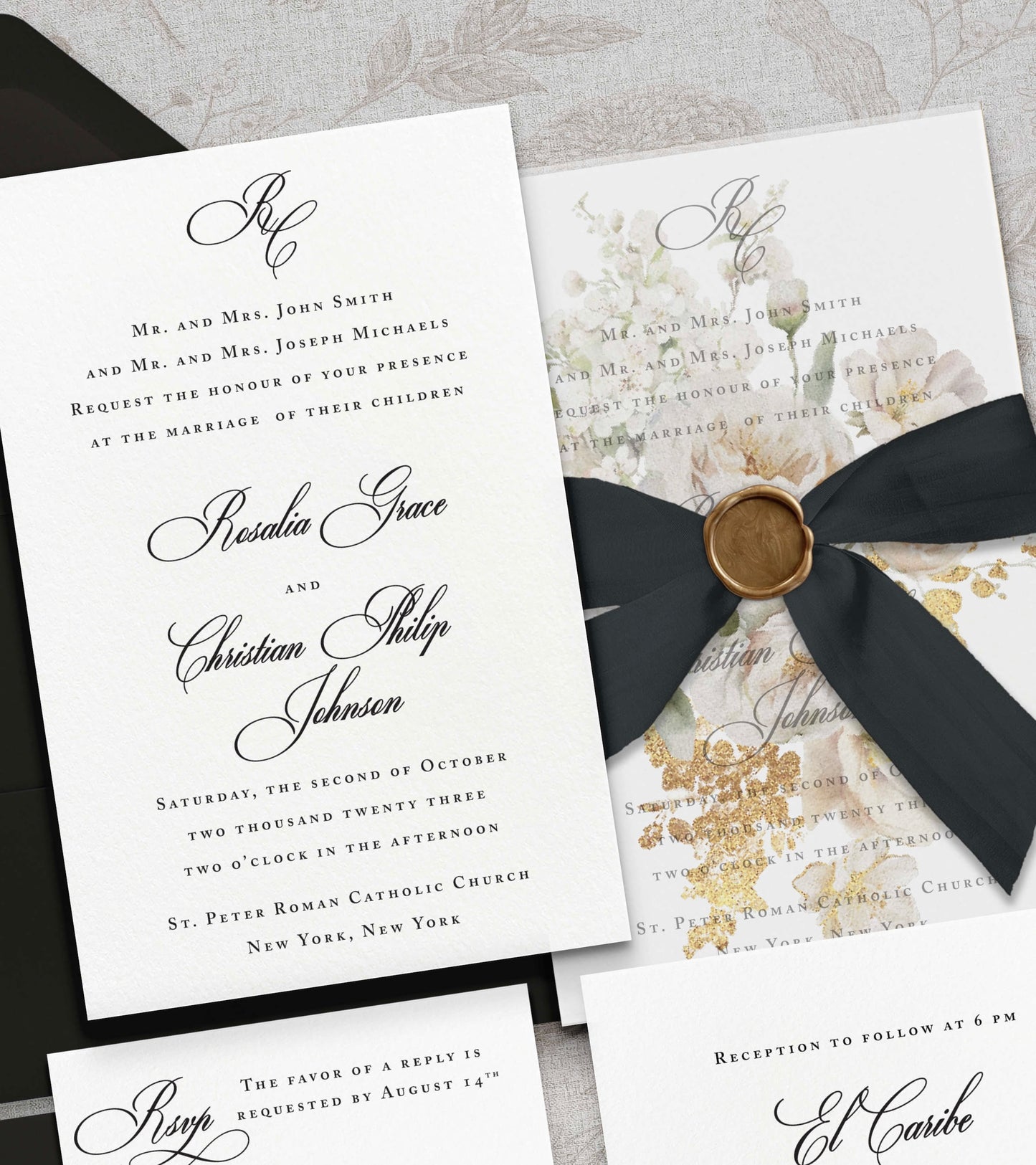 Venezia Wedding Invitation