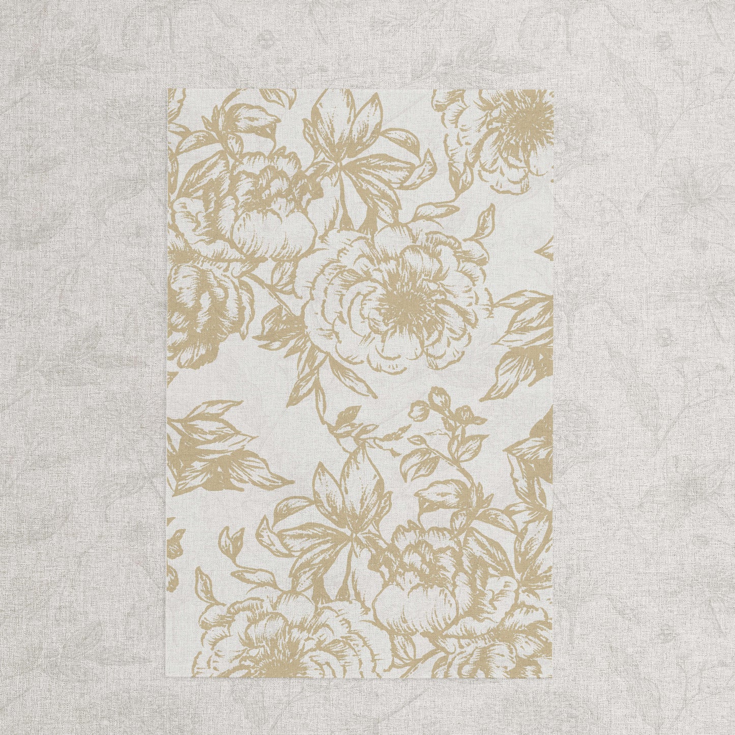 Printed Vellum Overlay