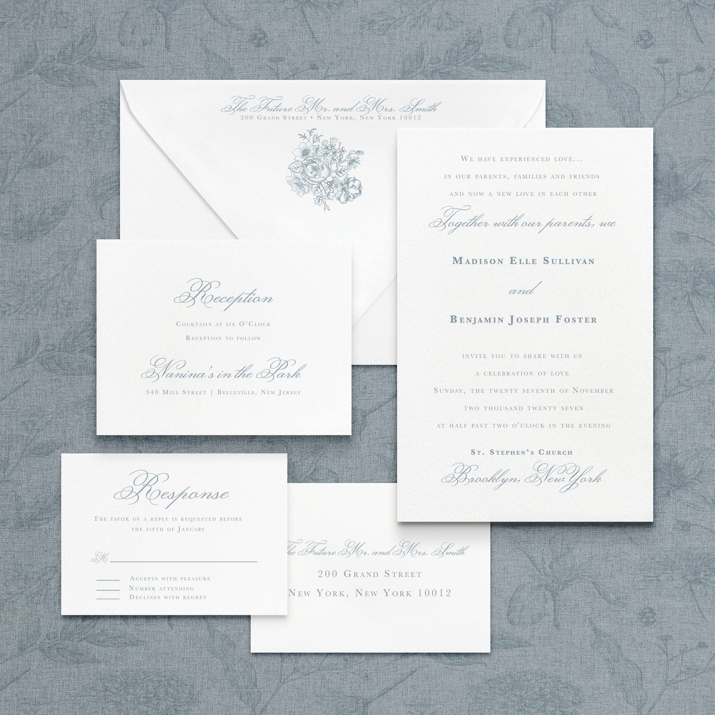 Rosalia II Wedding Invitation
