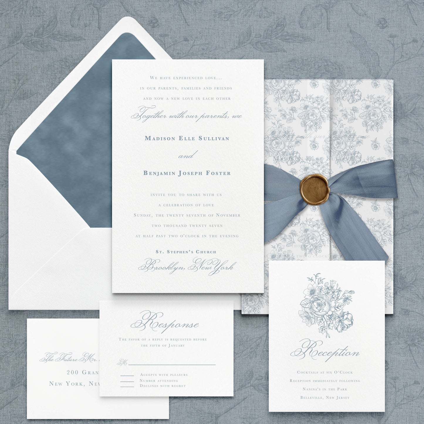Rosalia II Wedding Invitation