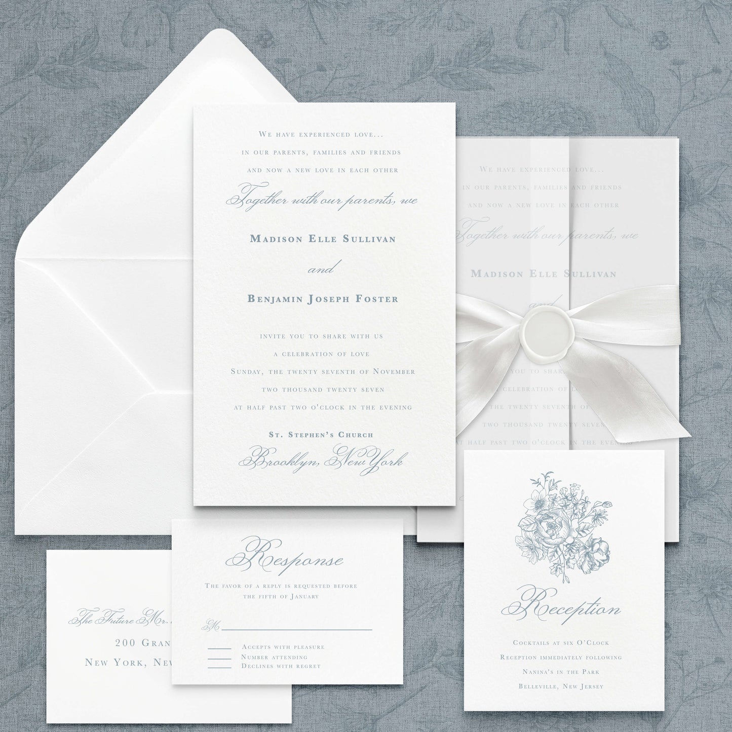 Rosalia II Wedding Invitation