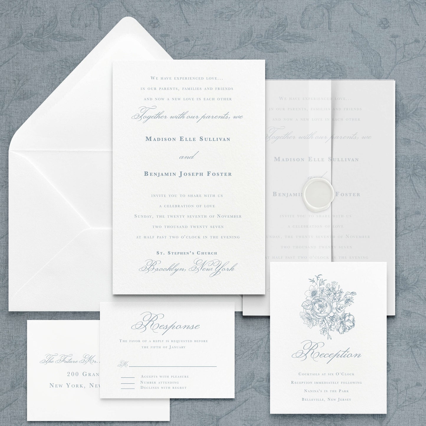 Rosalia II Wedding Invitation
