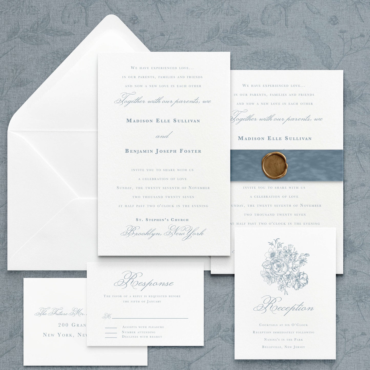Rosalia II Wedding Invitation