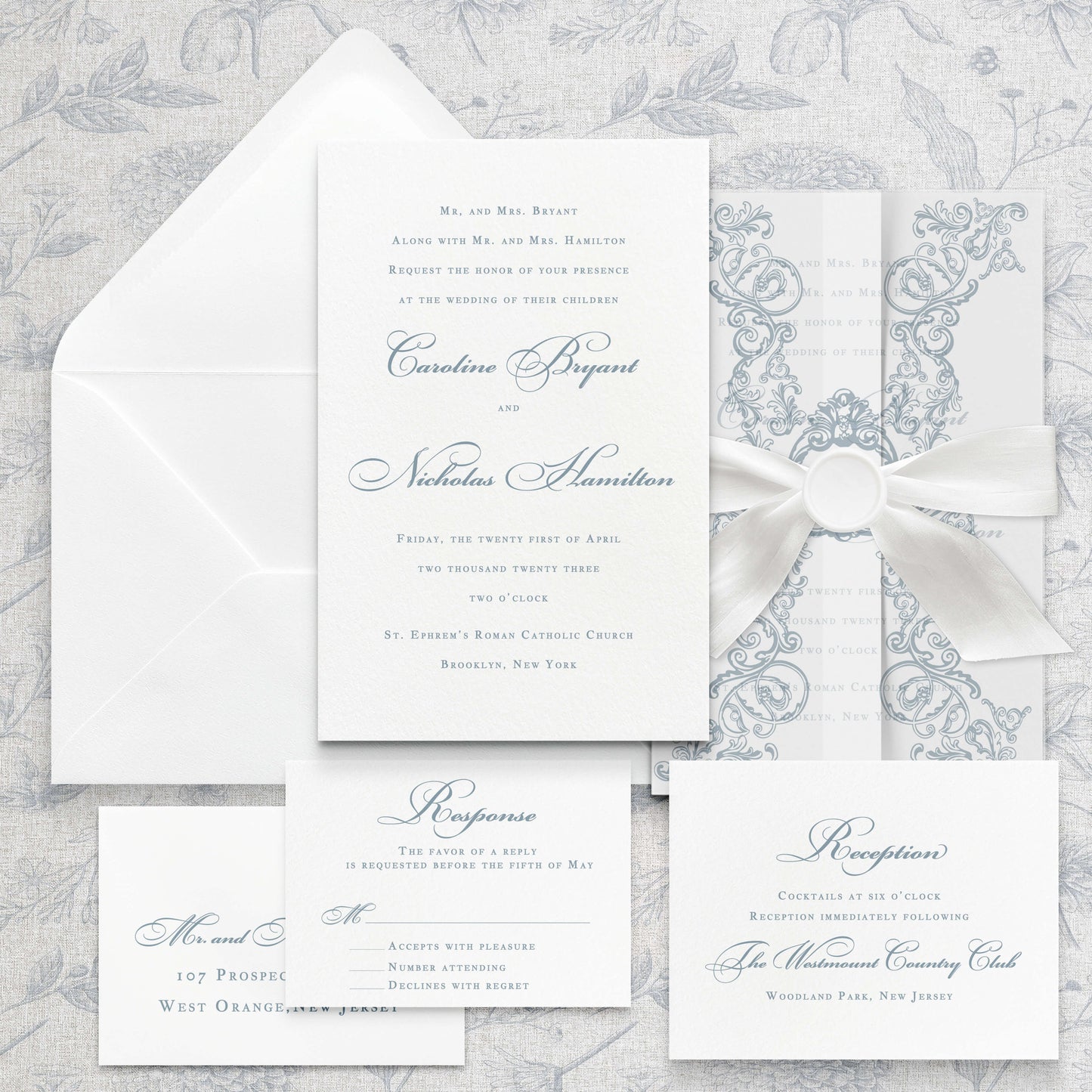 Monique II Wedding Invitation