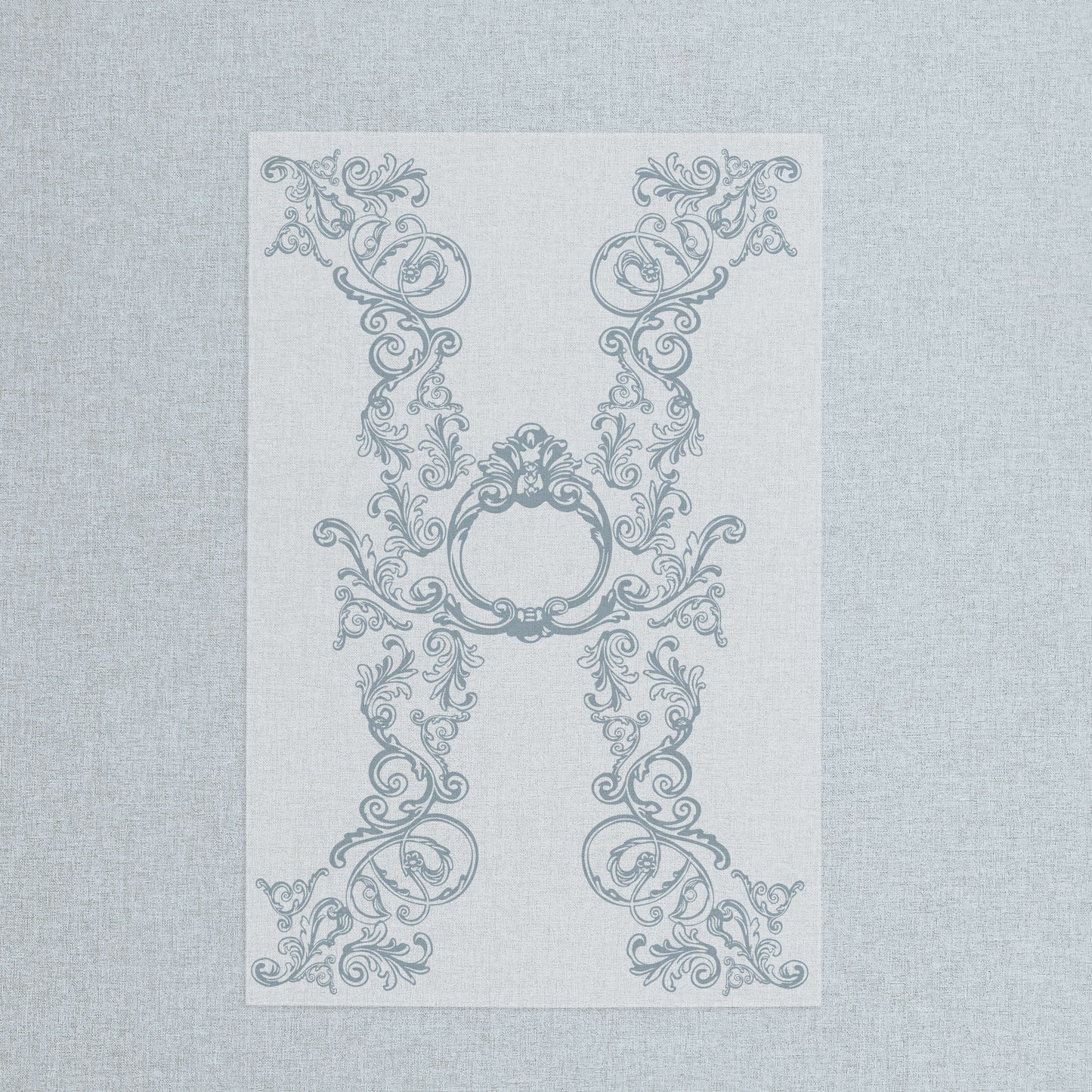 Printed Vellum Overlay