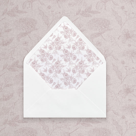 Sofia Printed Envelope Liners