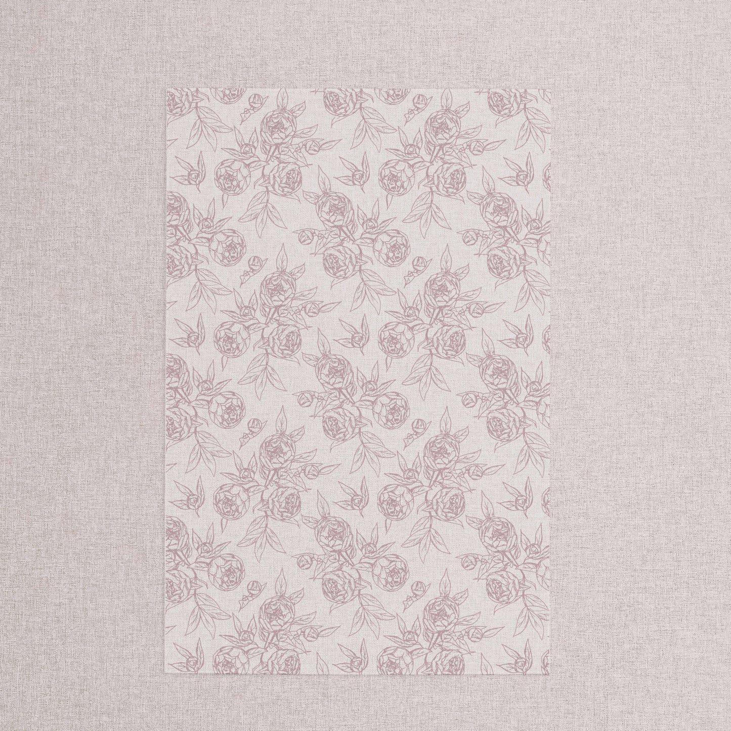 Printed Vellum Overlay
