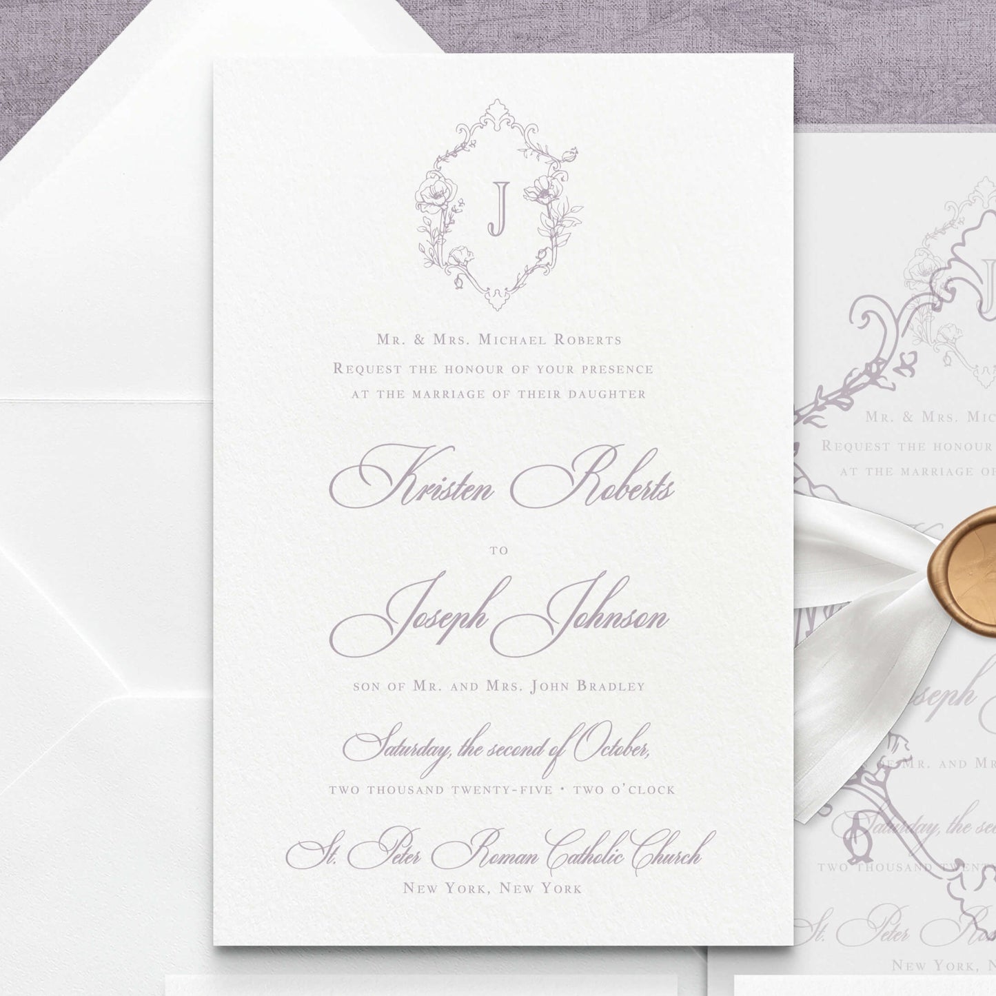 Lucianna Wedding Invitation