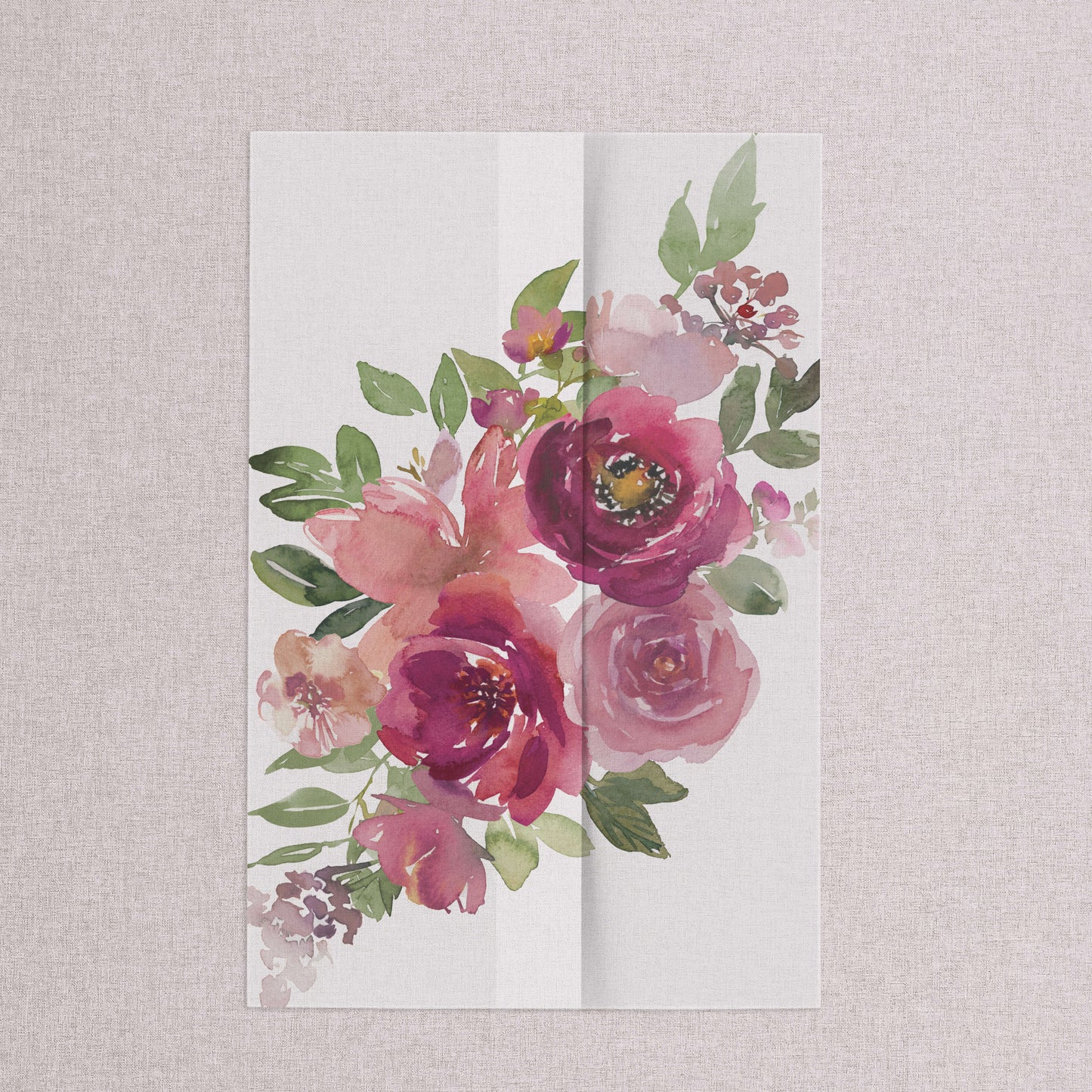 Fine Art Printed Vellum Wrap Jacket