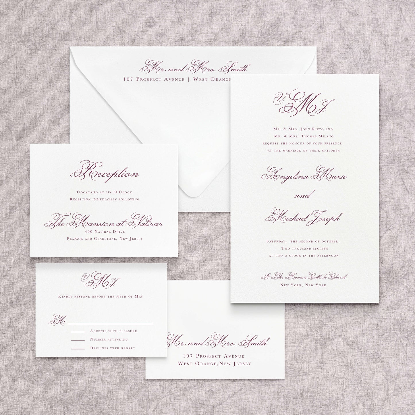 Noella Wedding Invitation