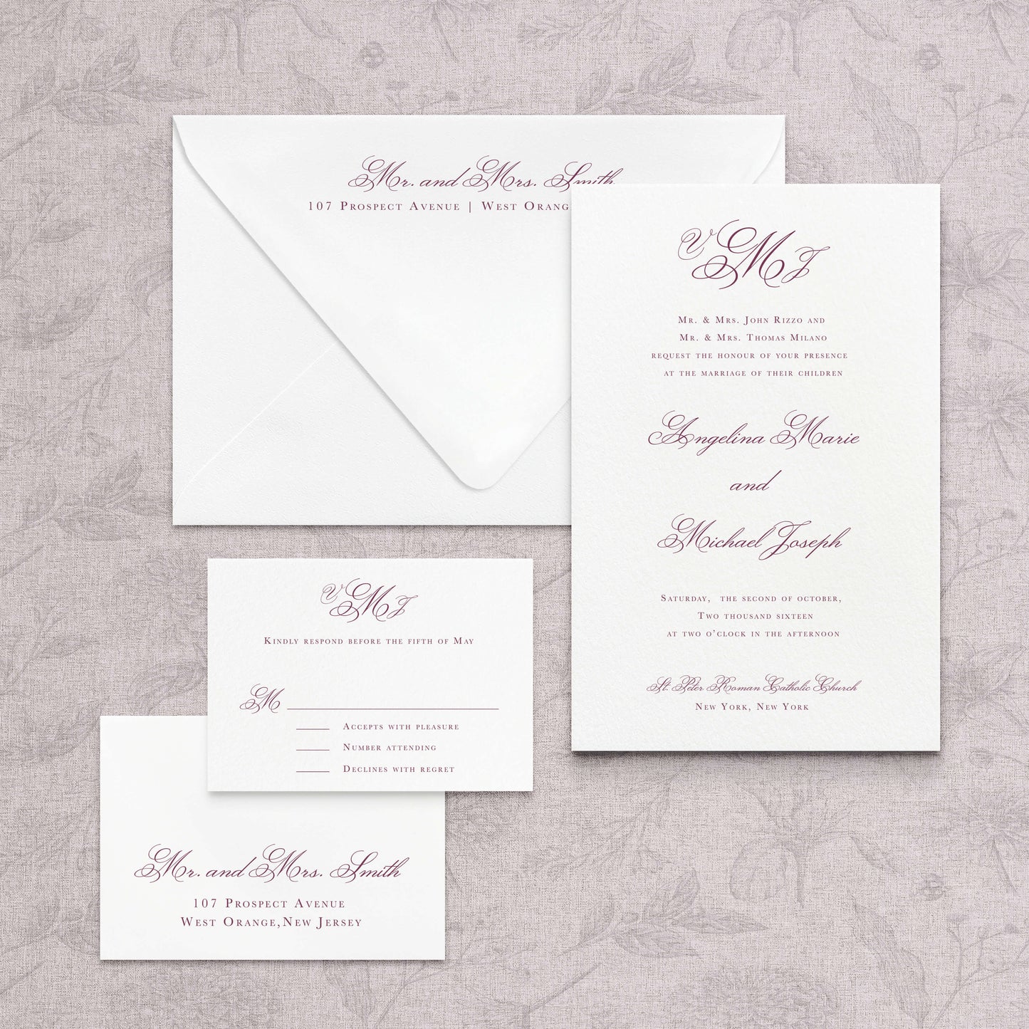 Noella Wedding Invitation