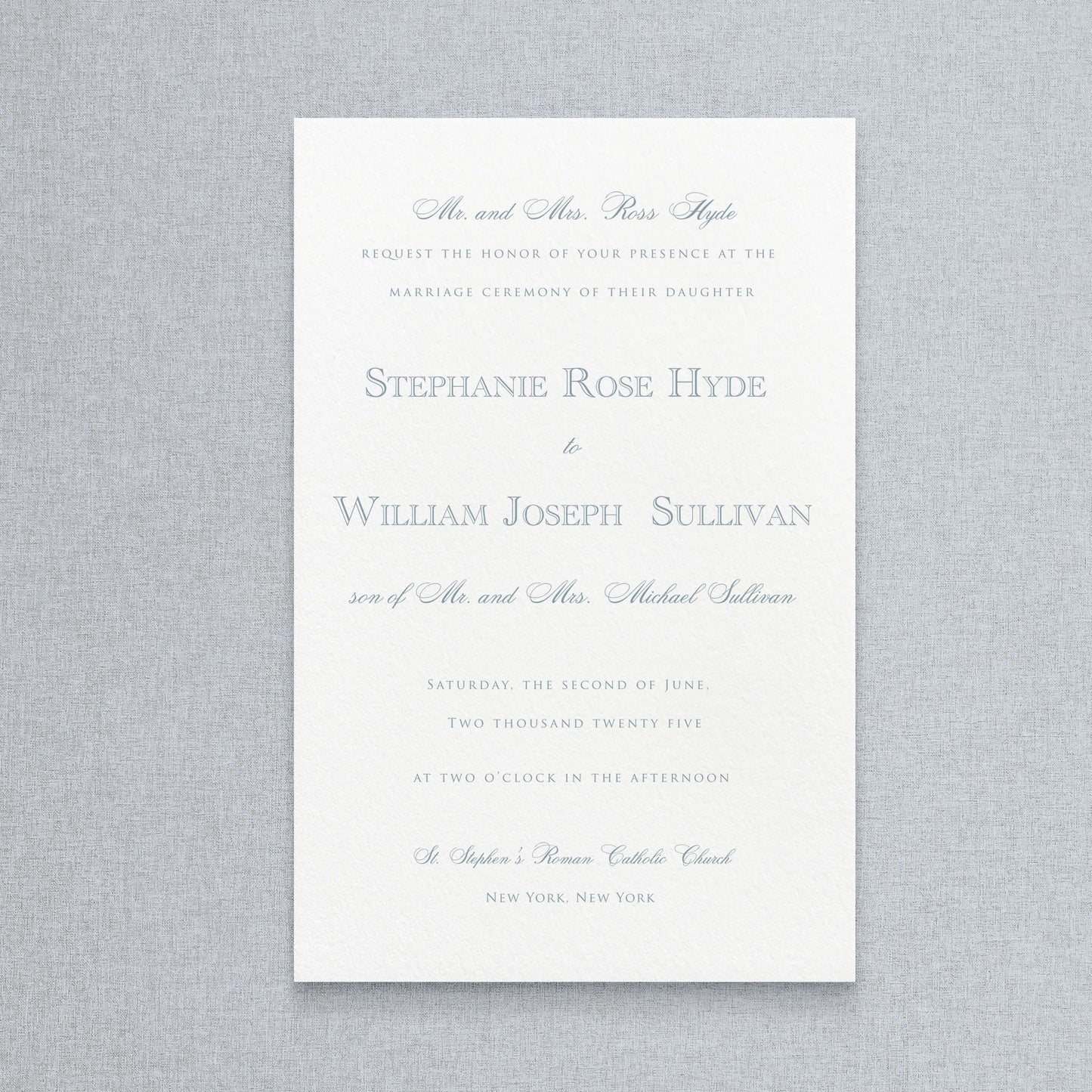 Savannah Wedding Invitation