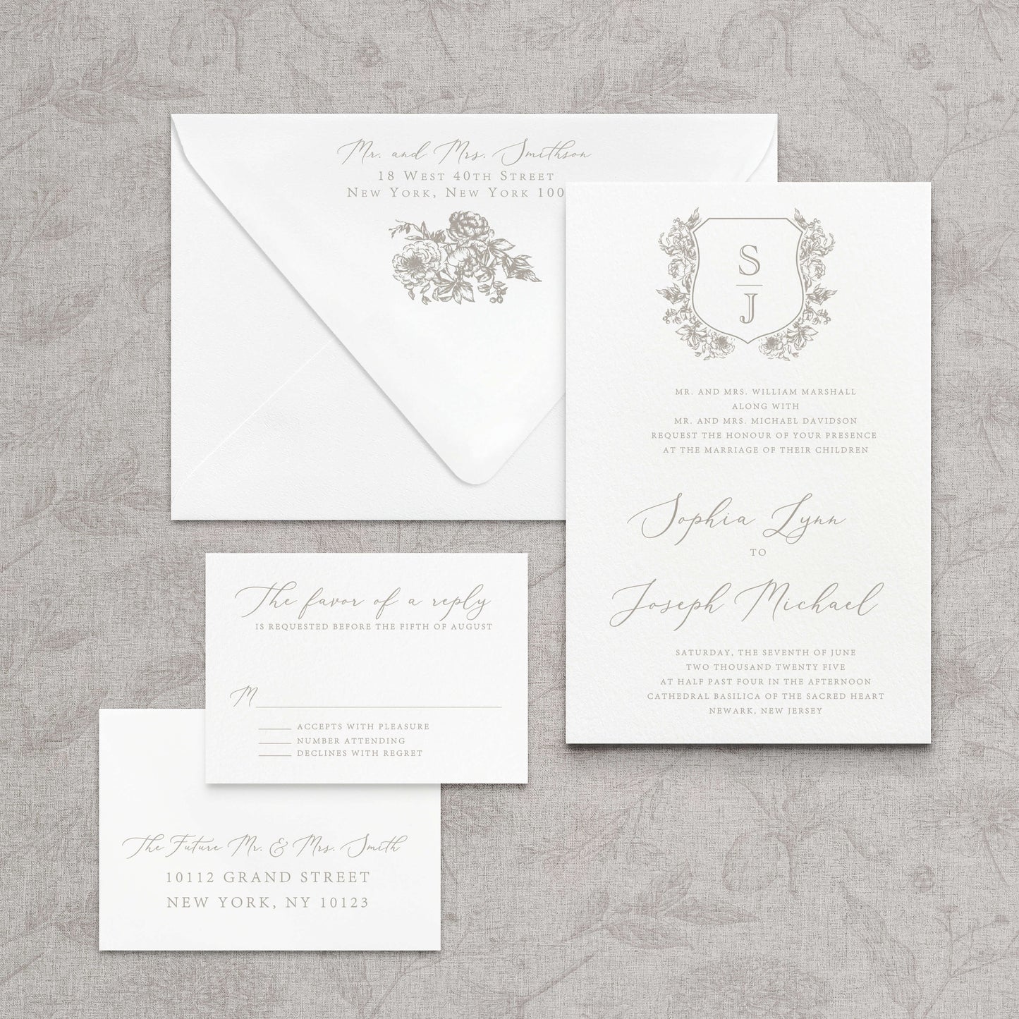 Serafina Wedding Invitation