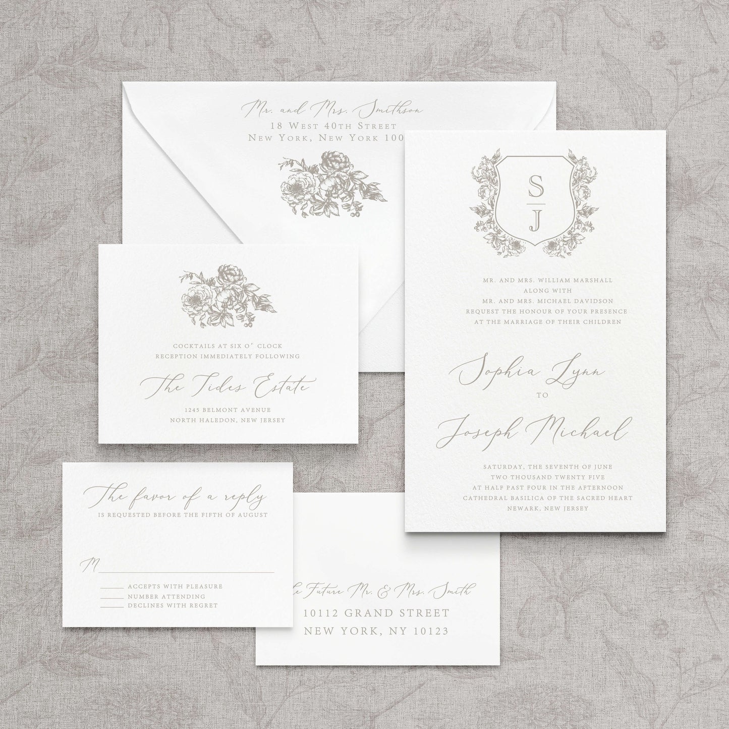 Serafina Wedding Invitation