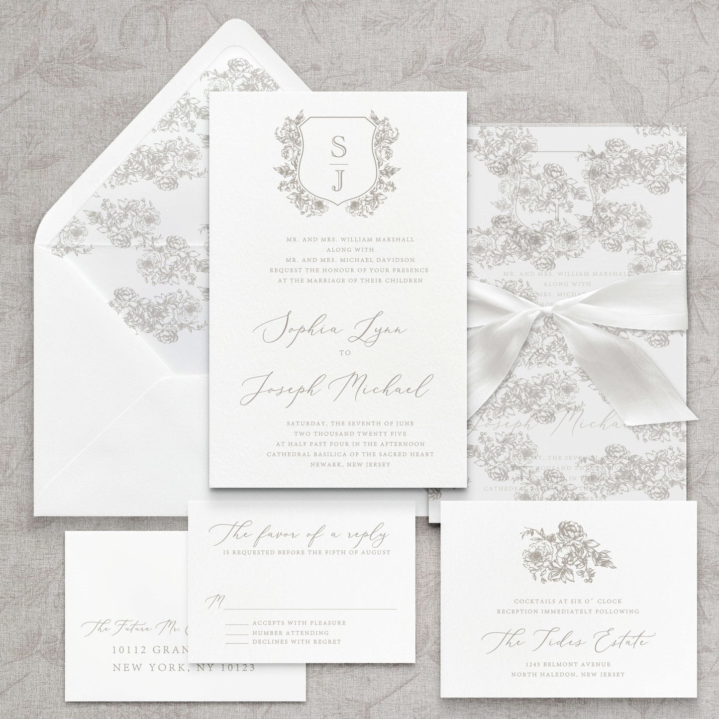 Serafina Wedding Invitation