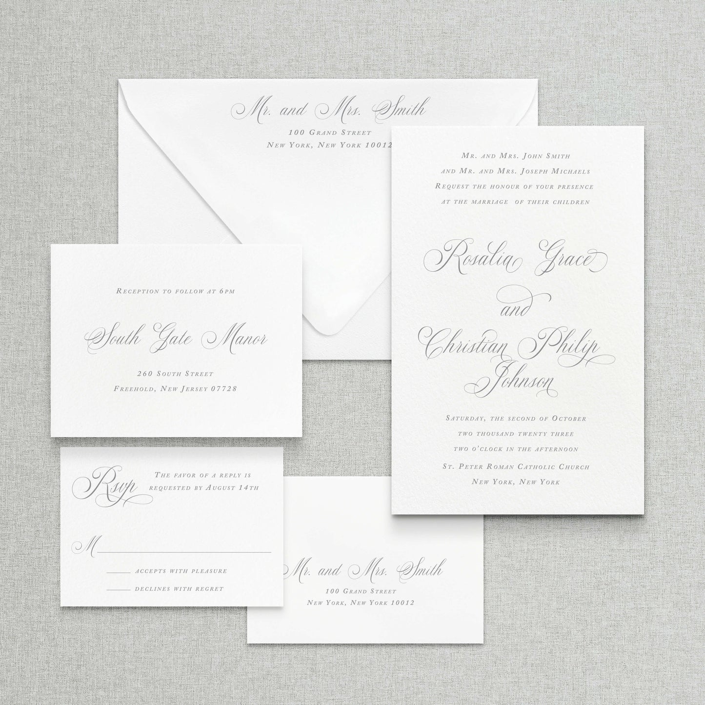 Grace Wedding Invitations