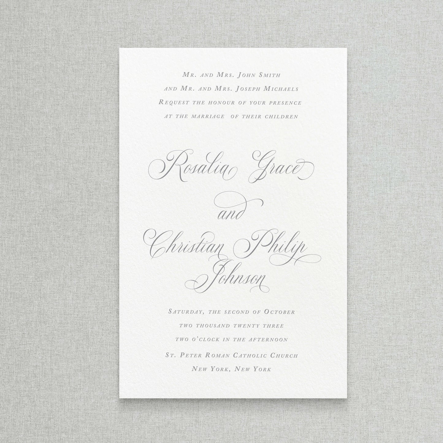Grace Wedding Invitations