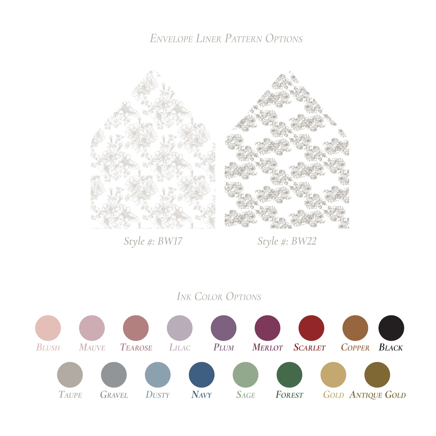 Printed Envelope Liners