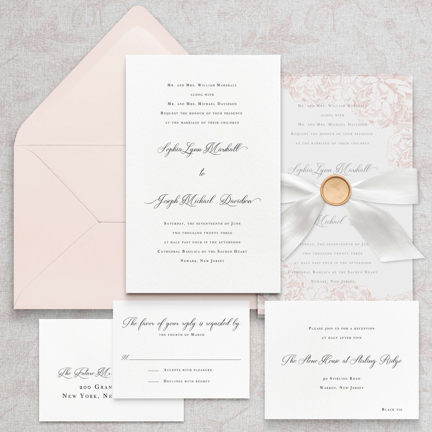 Angelica Wedding Invitation