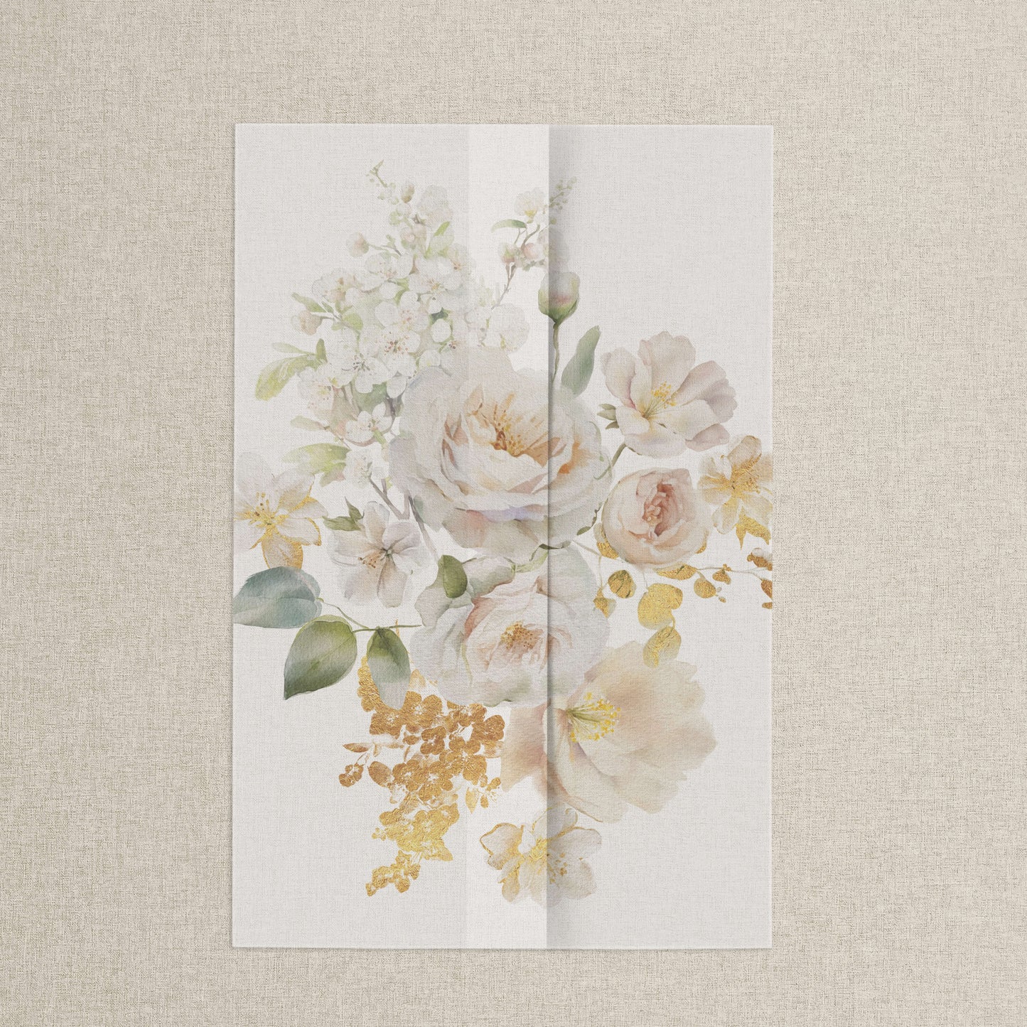Fine Art Printed Vellum Wrap Jacket