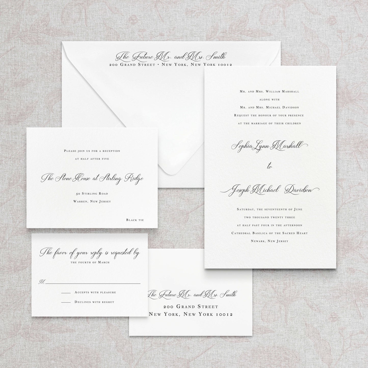 Angelica Wedding Invitation