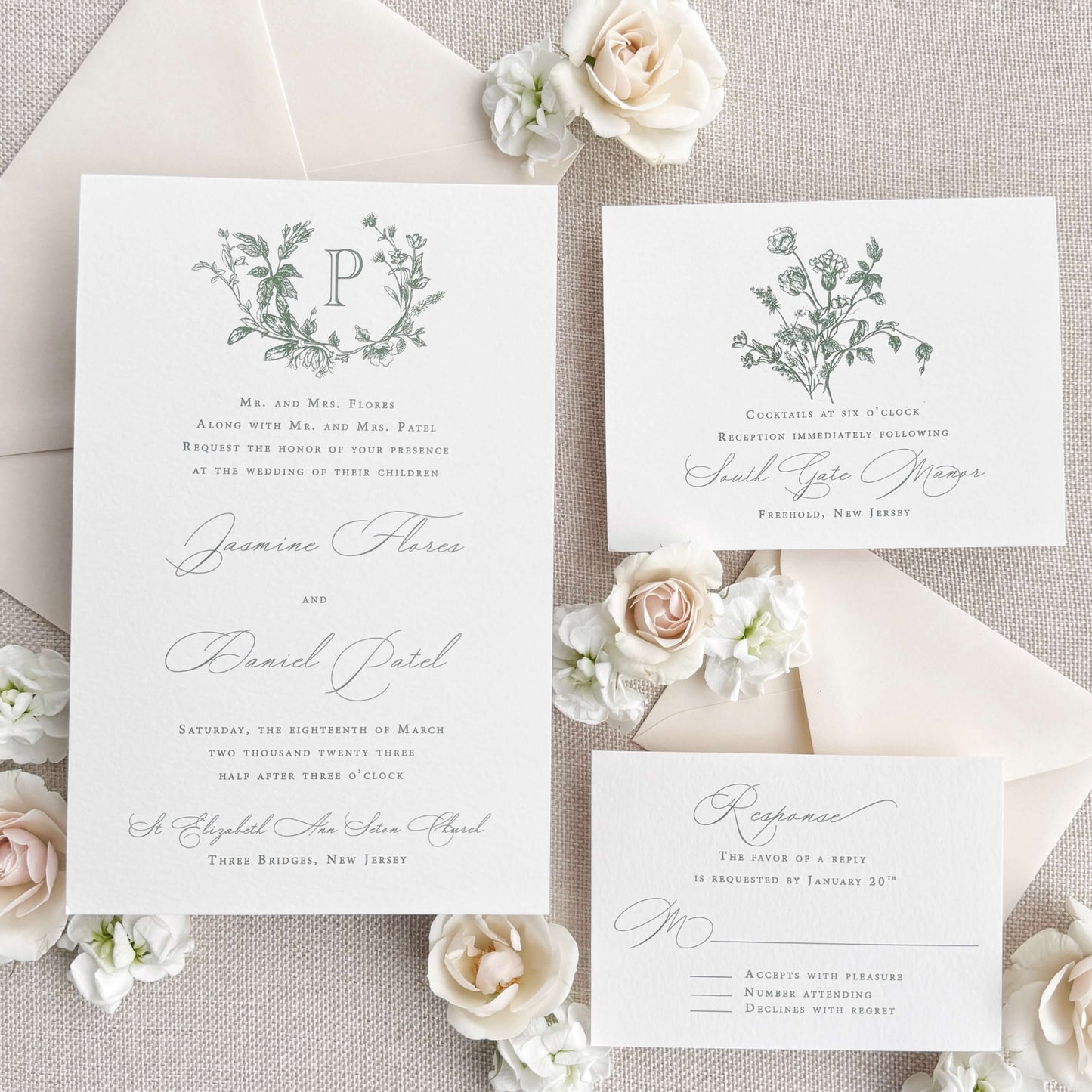Amelia Wedding Invitation