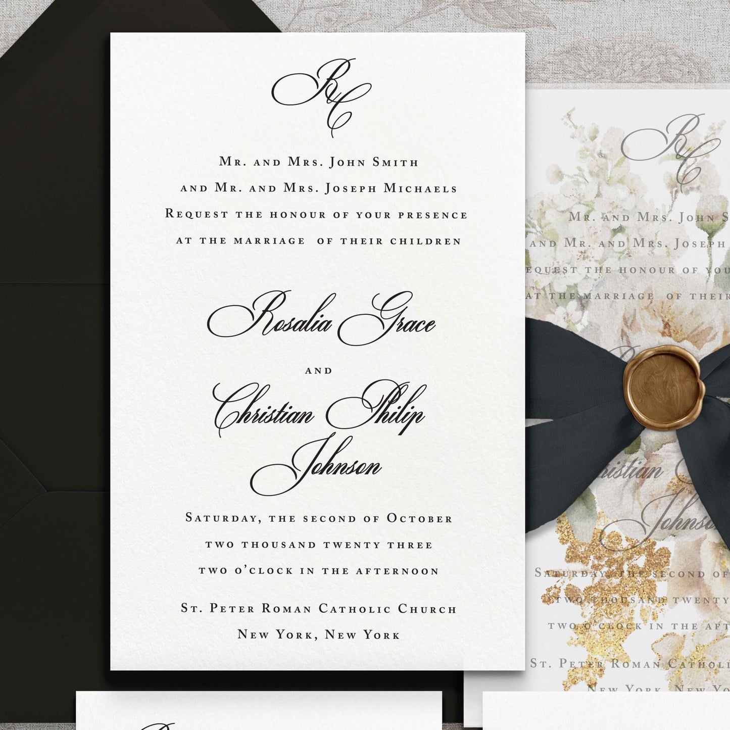 Venezia Wedding Invitation