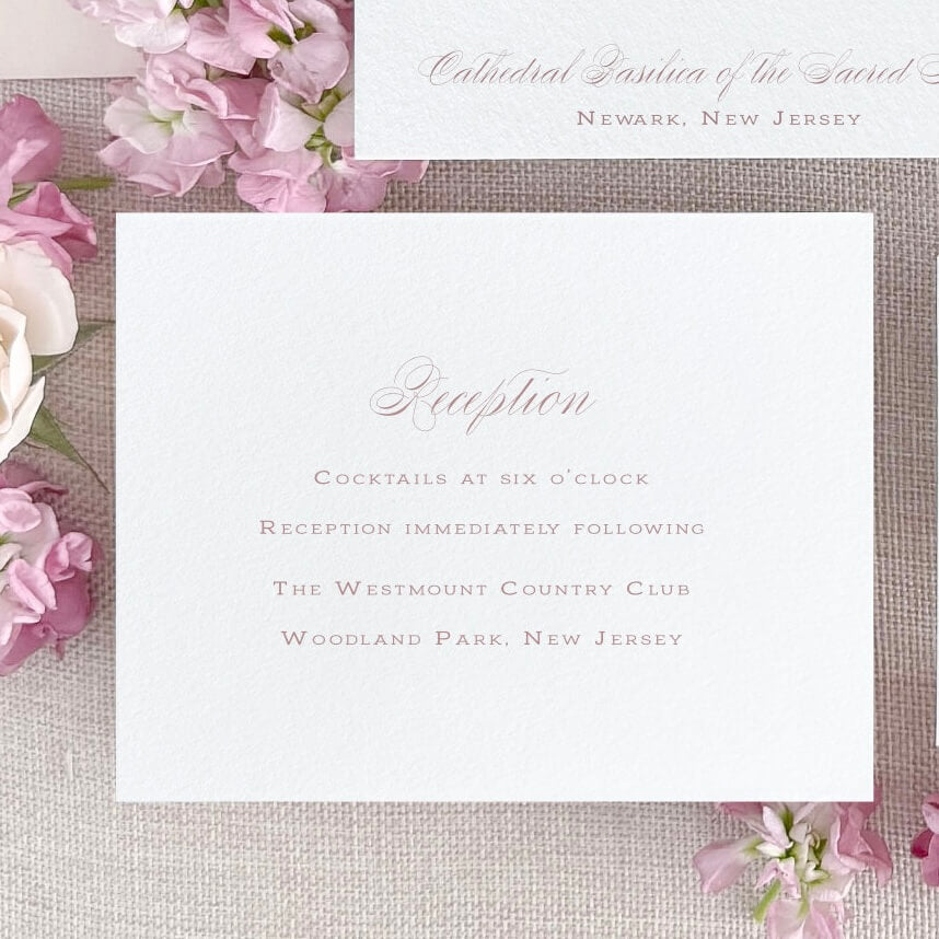 Dahlia Wedding Invitation