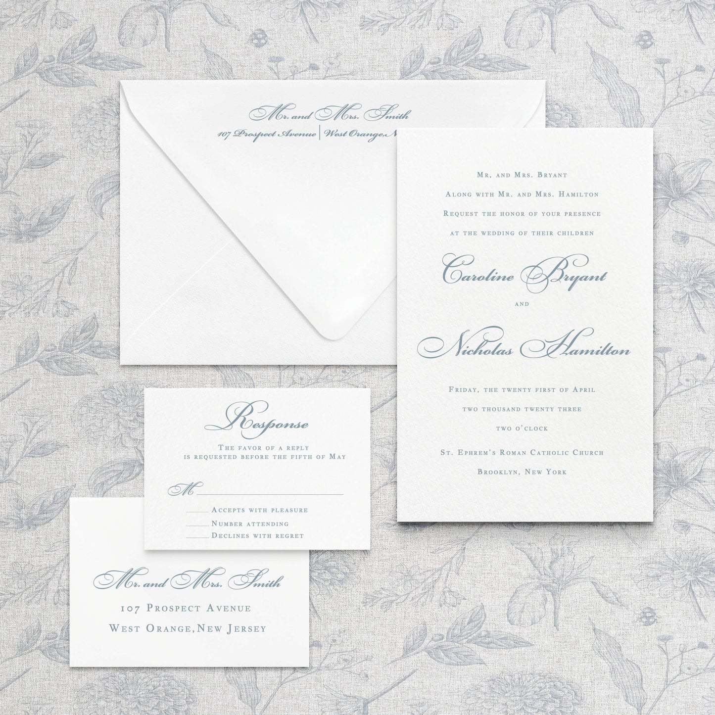Monique II Wedding Invitation
