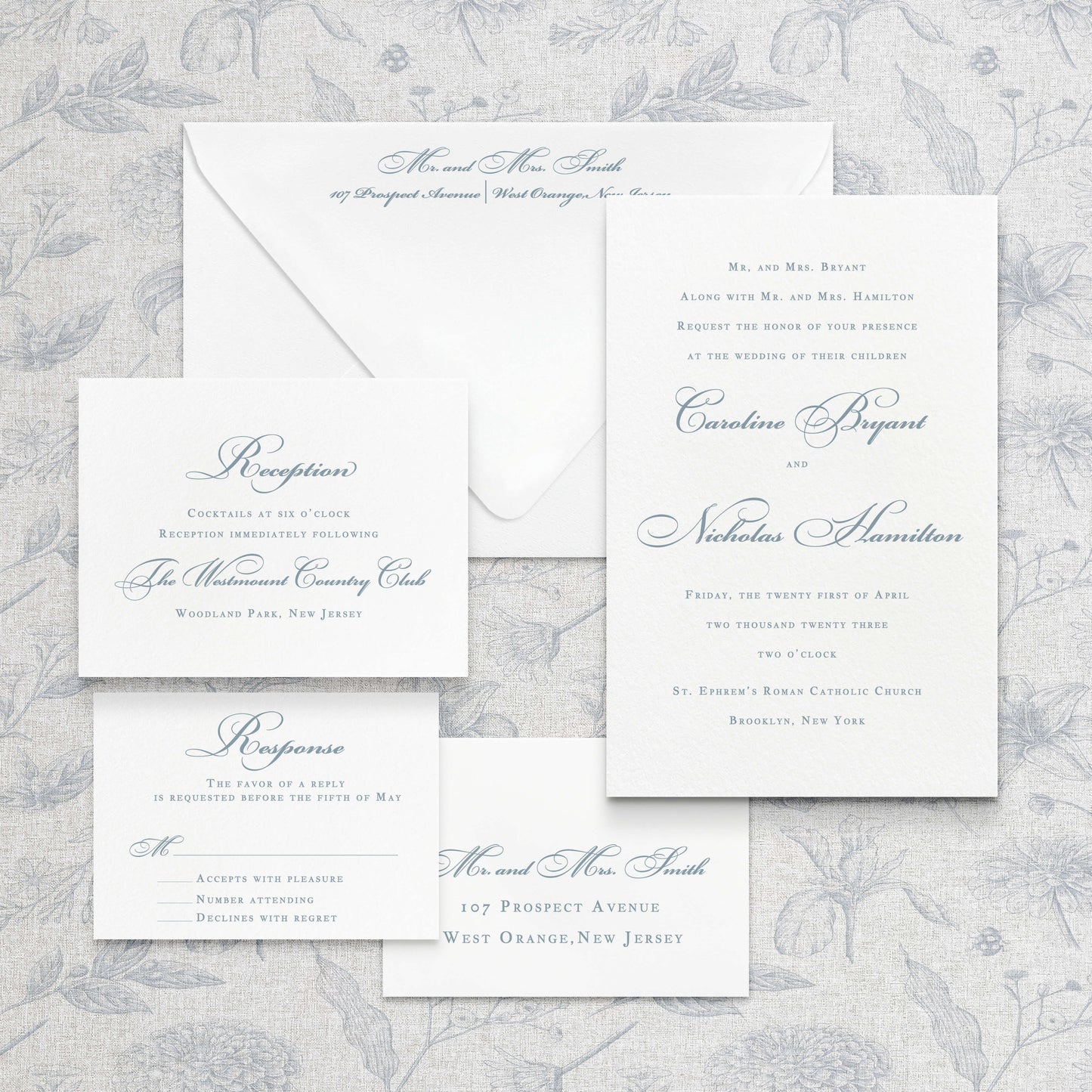 Monique II Wedding Invitation