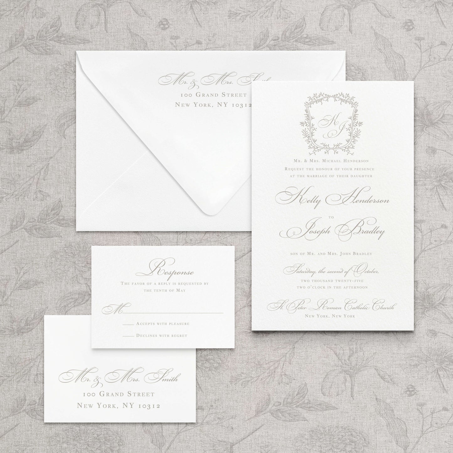 Milania Wedding Invitation
