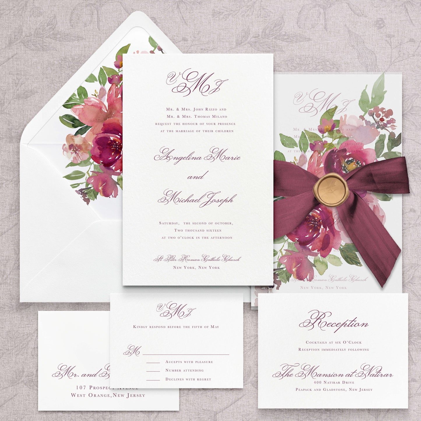 Noella Wedding Invitation