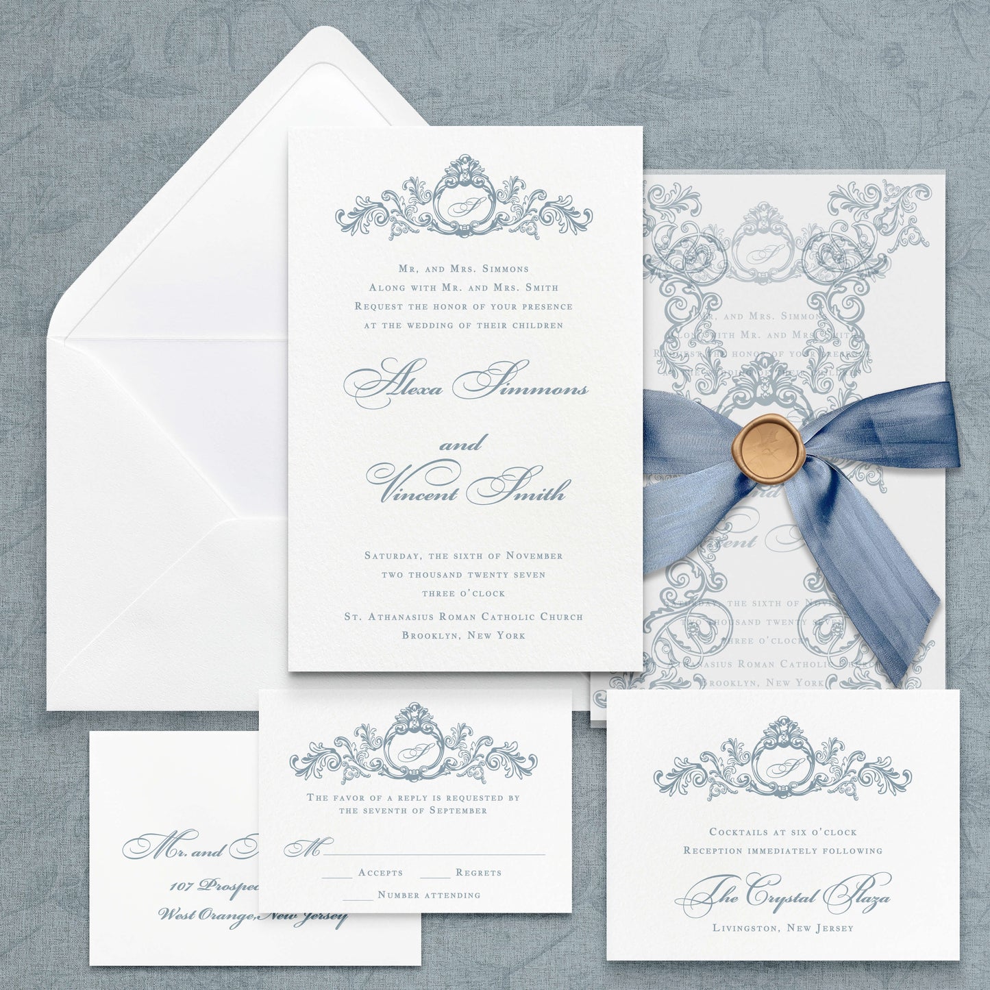 Monique Wedding Invitation