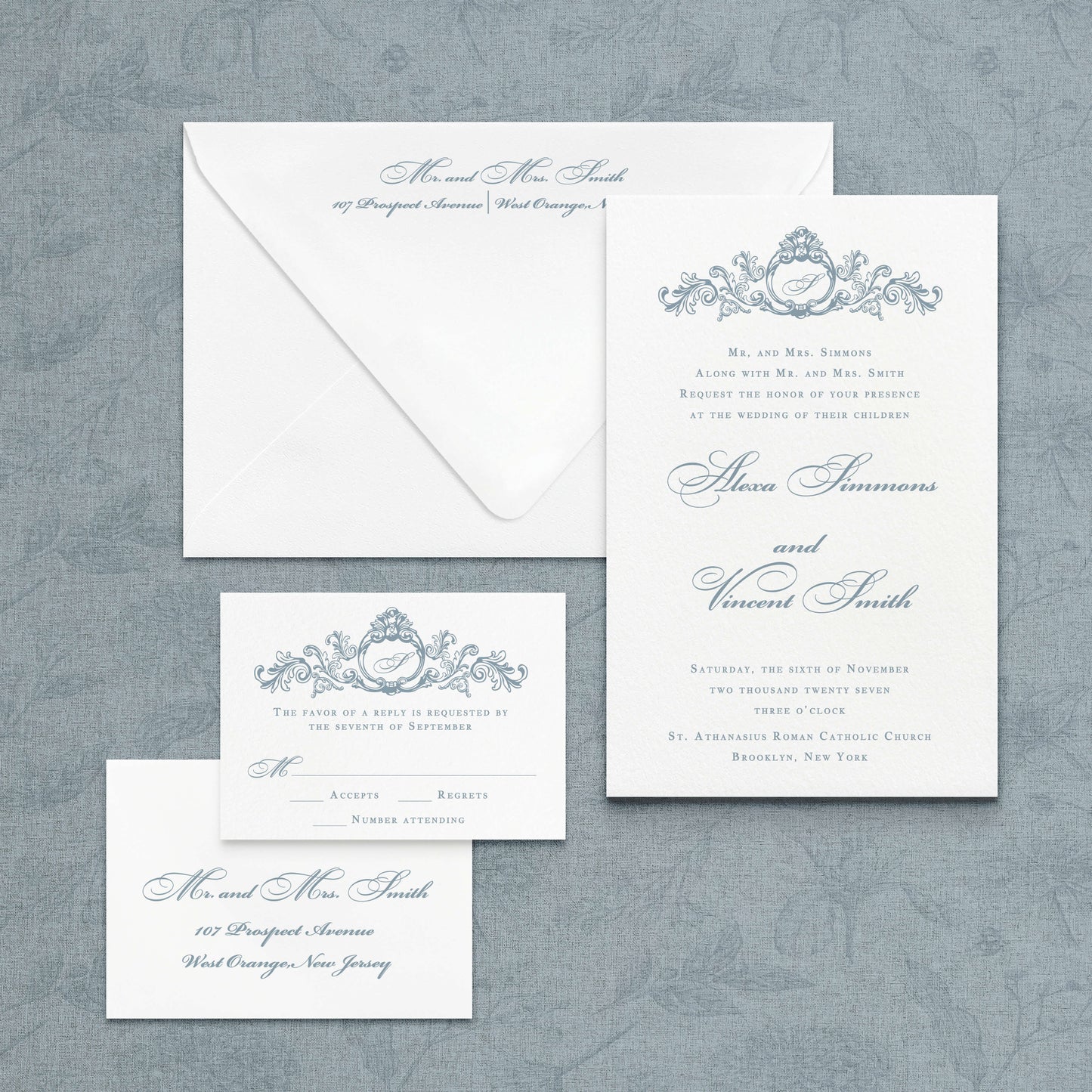 Monique Wedding Invitation