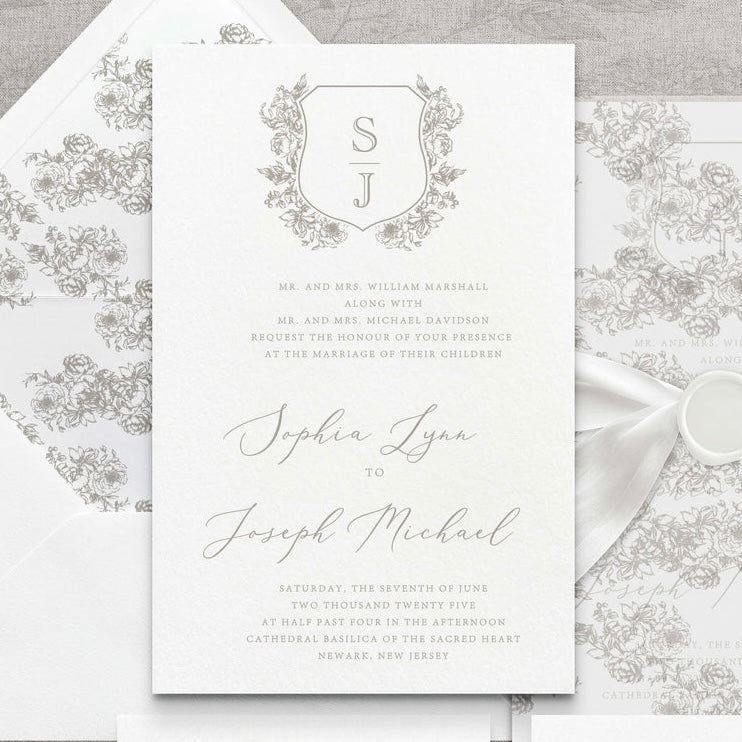 Serafina Wedding Invitation