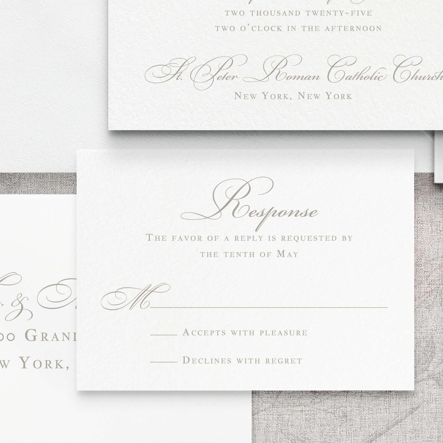 Milania Wedding Invitation