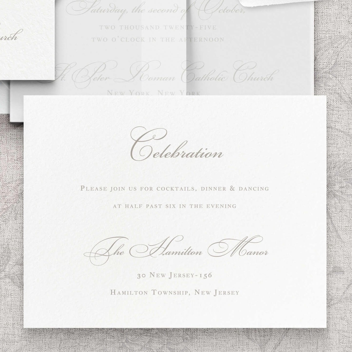 Milania Wedding Invitation