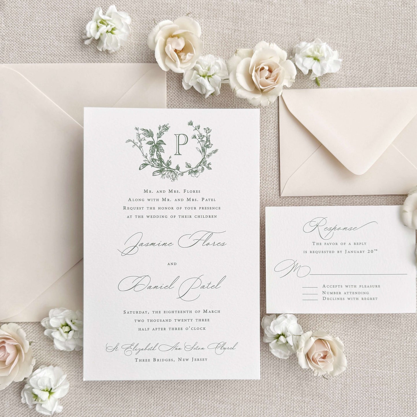 Amelia Wedding Invitation