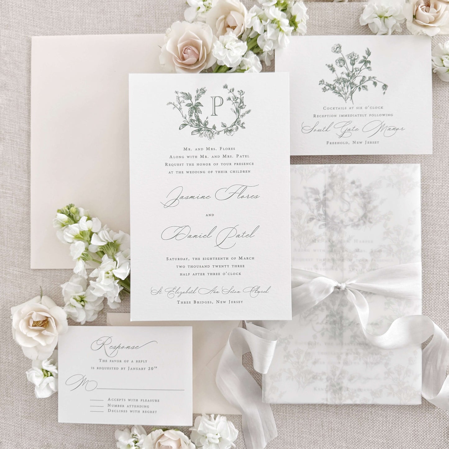 Amelia Wedding Invitation