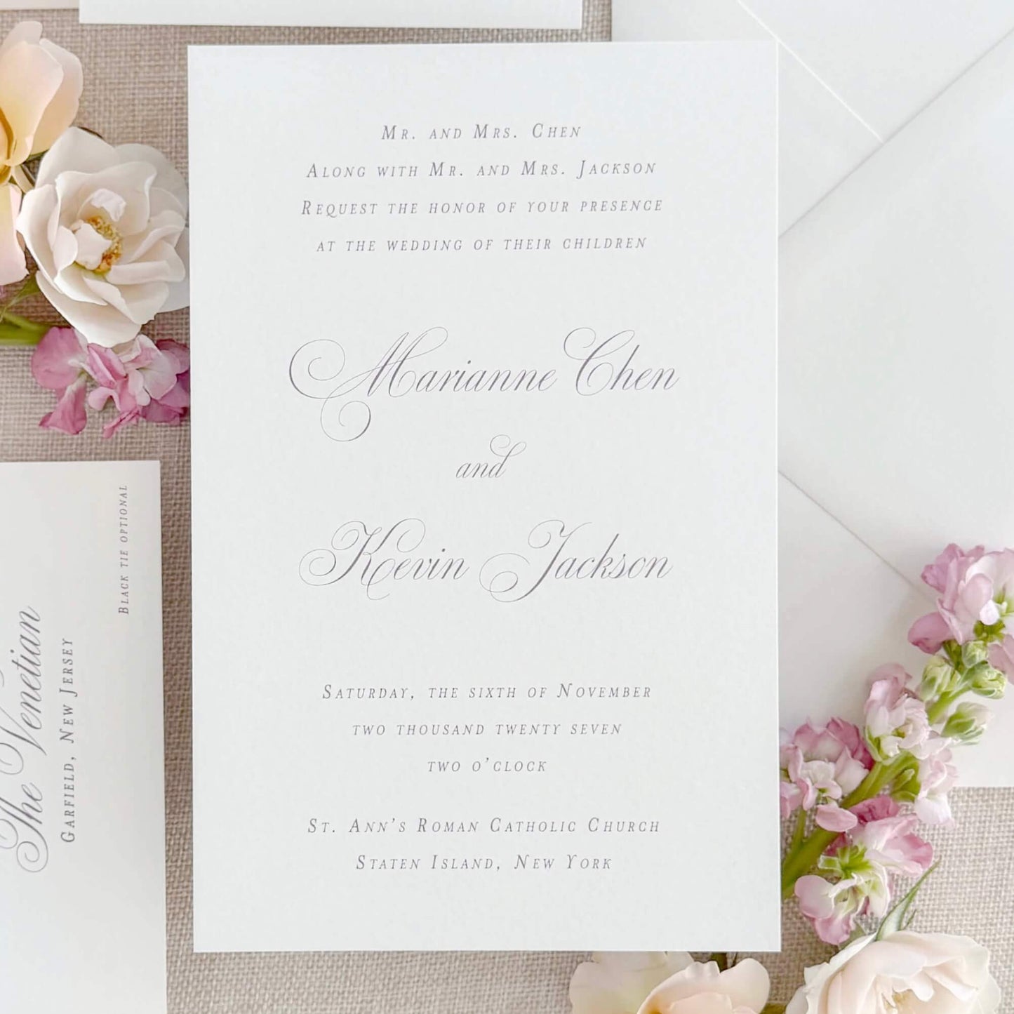 Elizabeth II Wedding Invitation