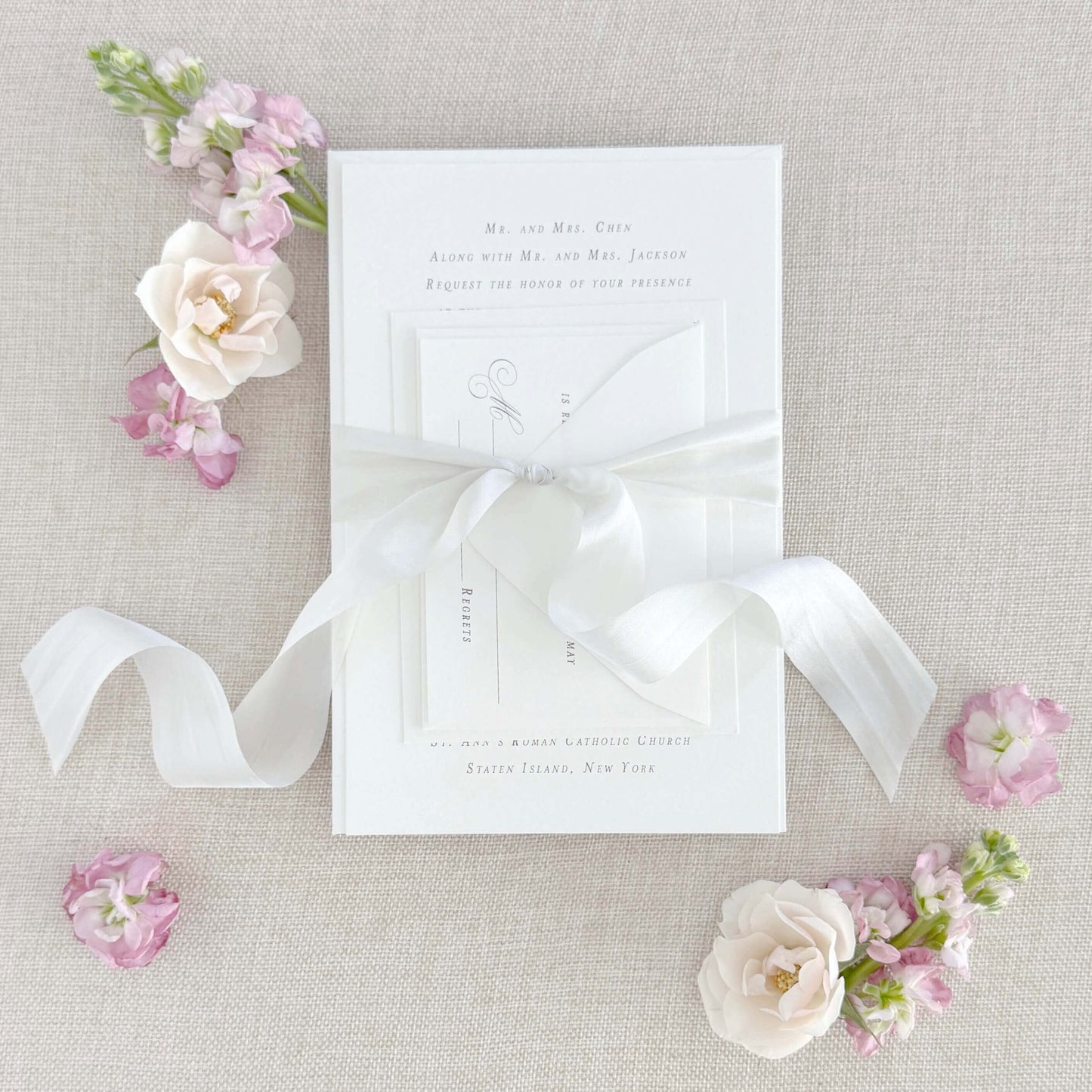 Elizabeth II Wedding Invitation