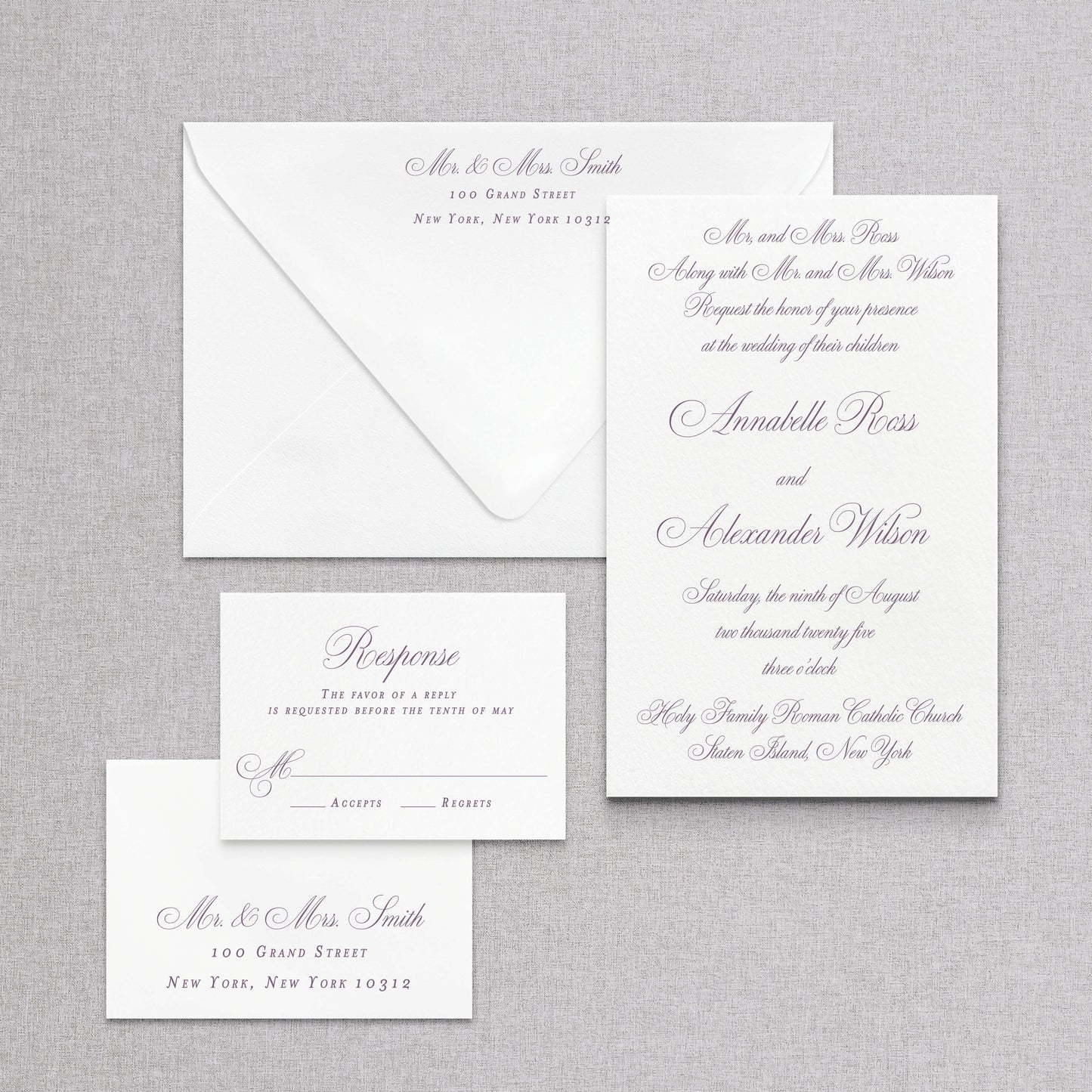 Elizabeth Wedding Invitation