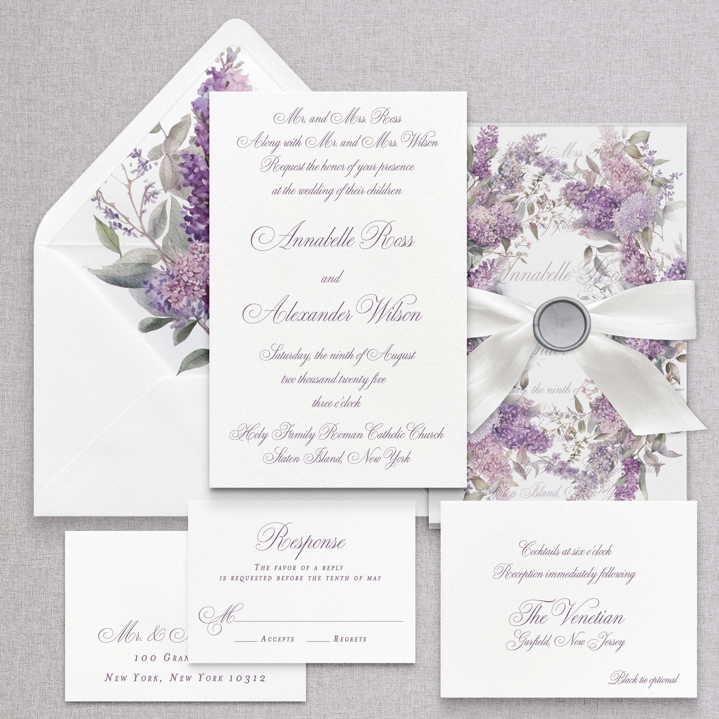 Elizabeth Wedding Invitation