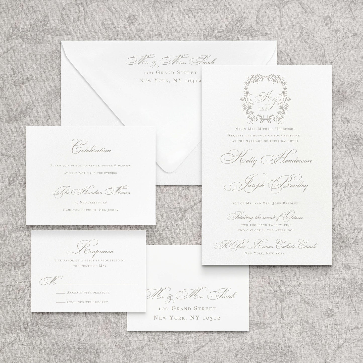 Milania Wedding Invitation