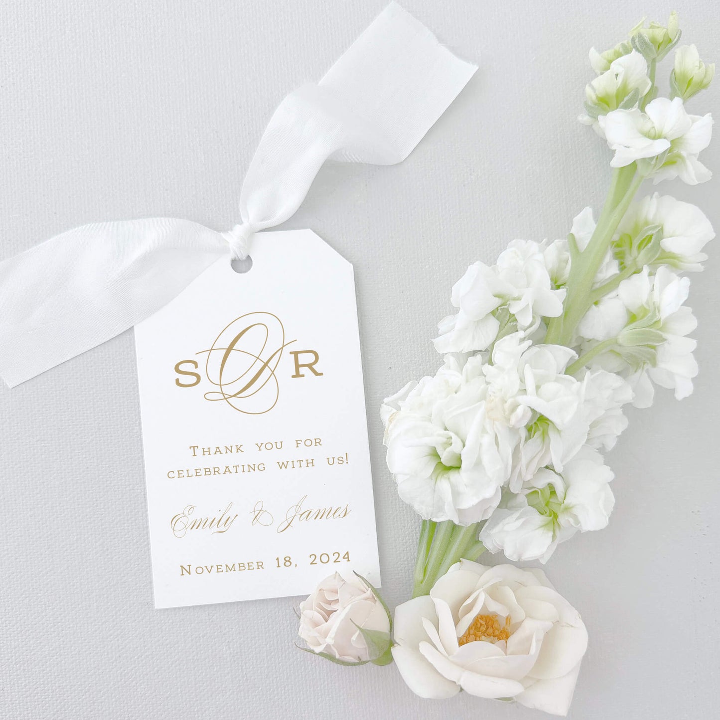 Serena Wedding Favor Tag