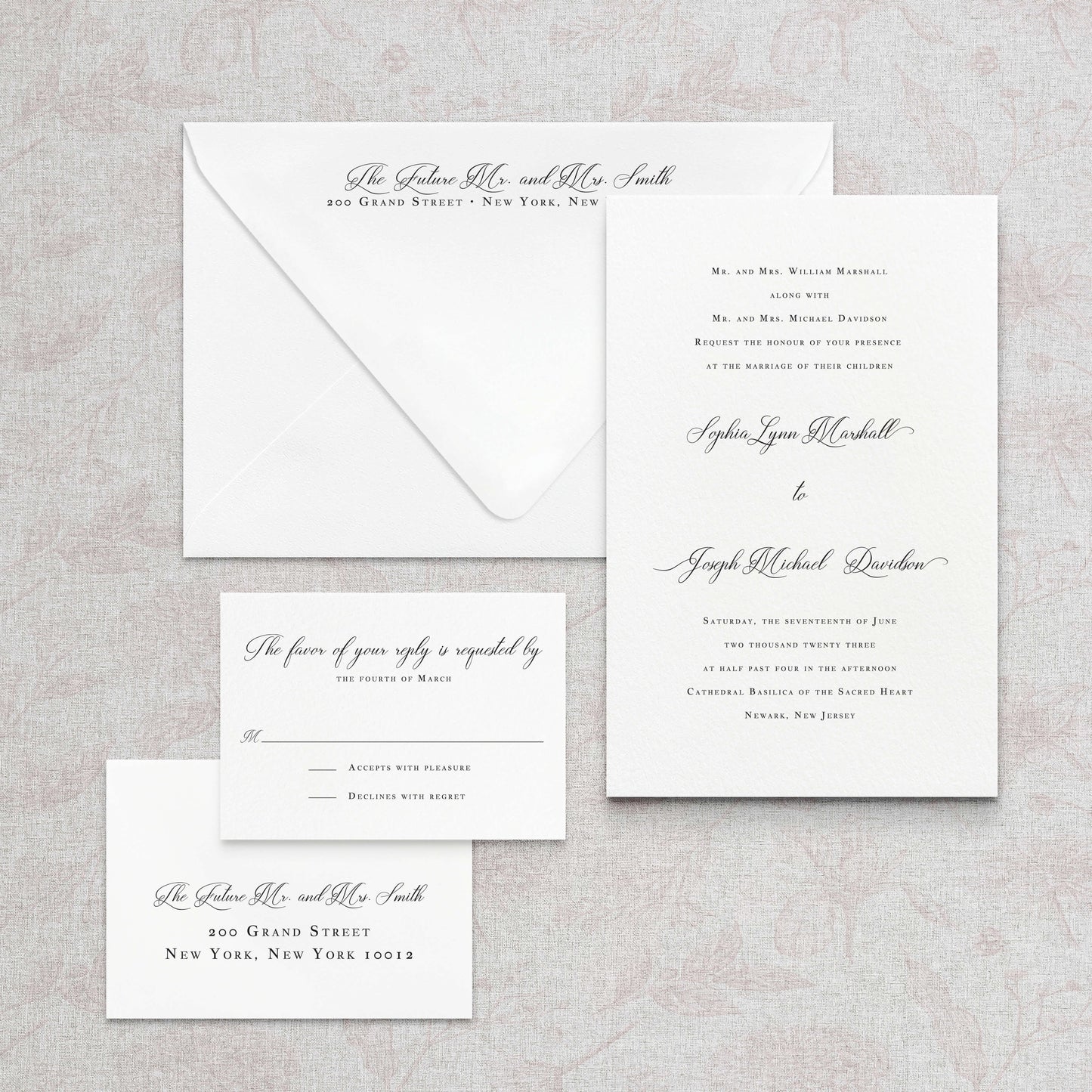 Angelica Wedding Invitation